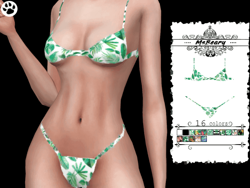 Tropical Bikini