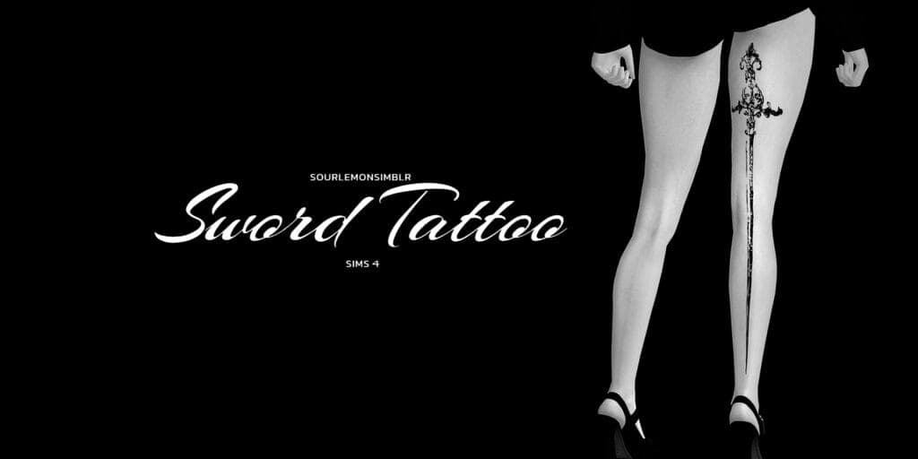 TS4 Sword Tattoo