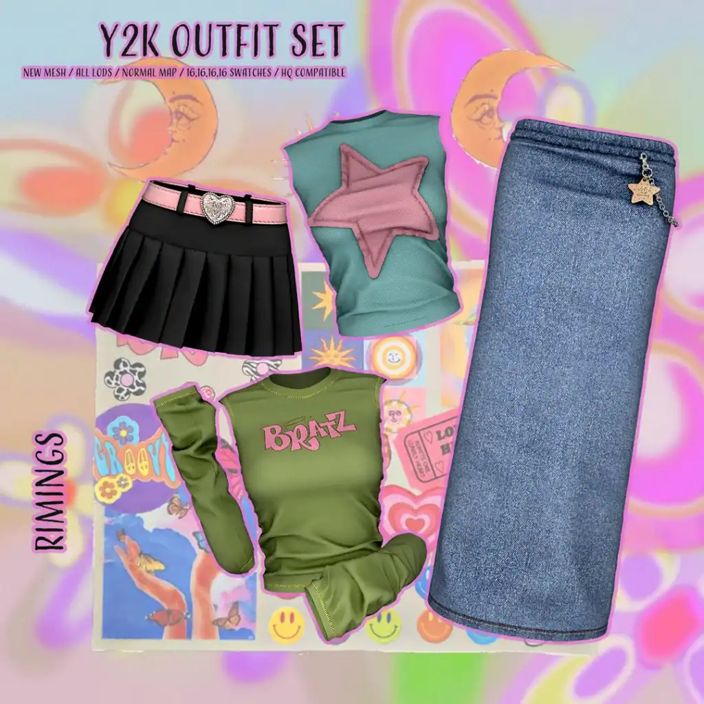 Y2K Outfit Set
