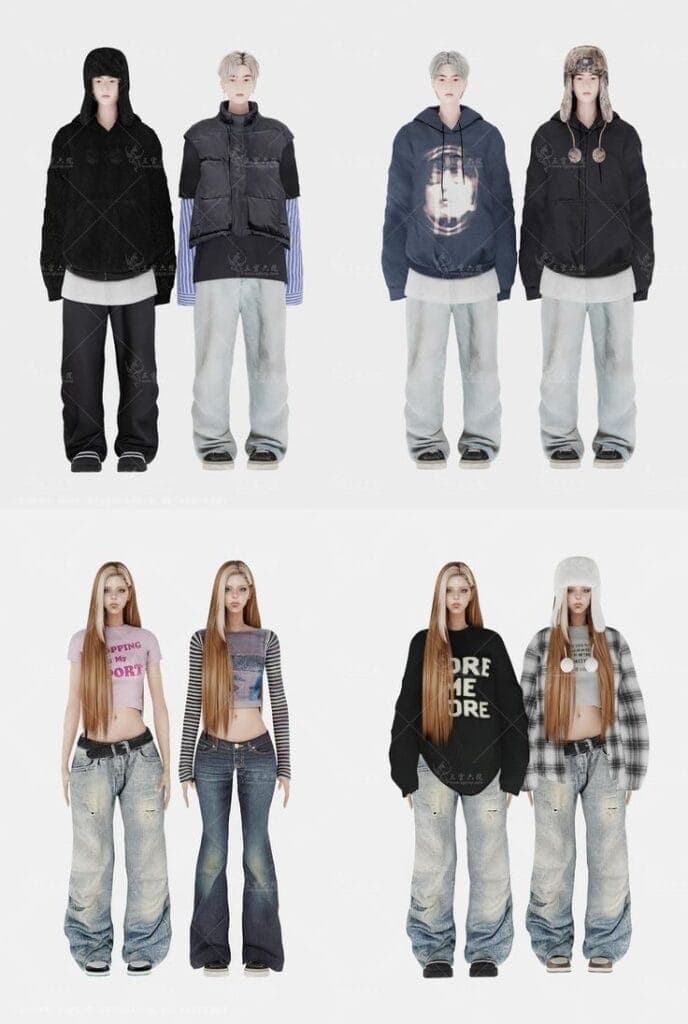 Low-Rise Jeans