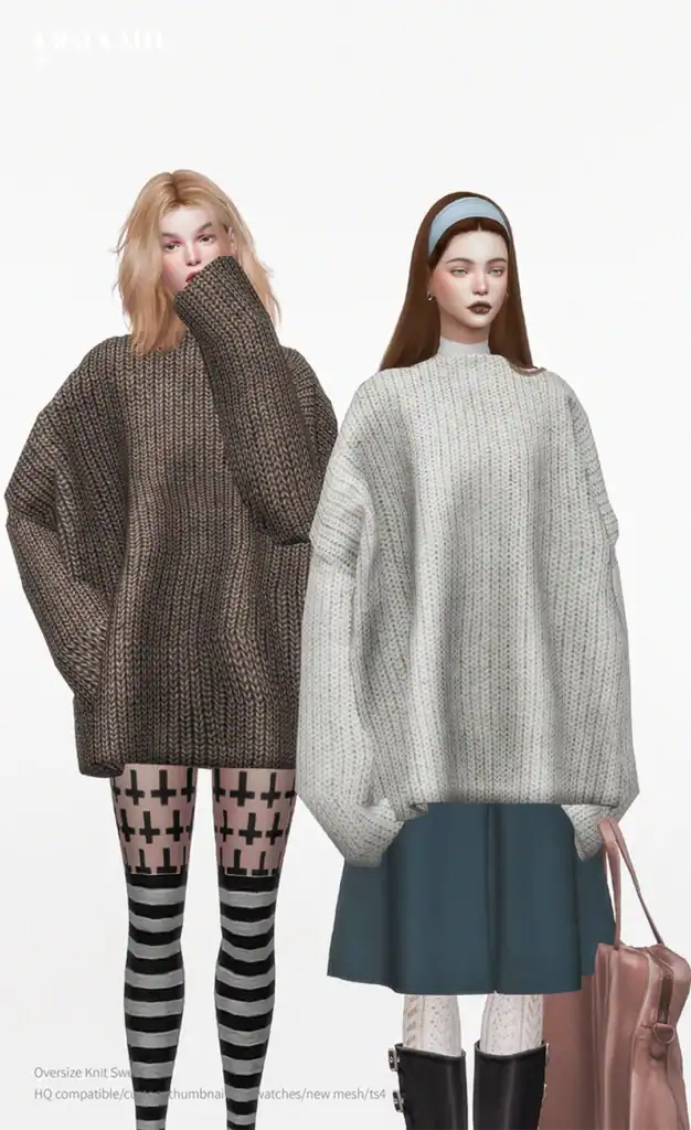 Oversized Knit Sweater