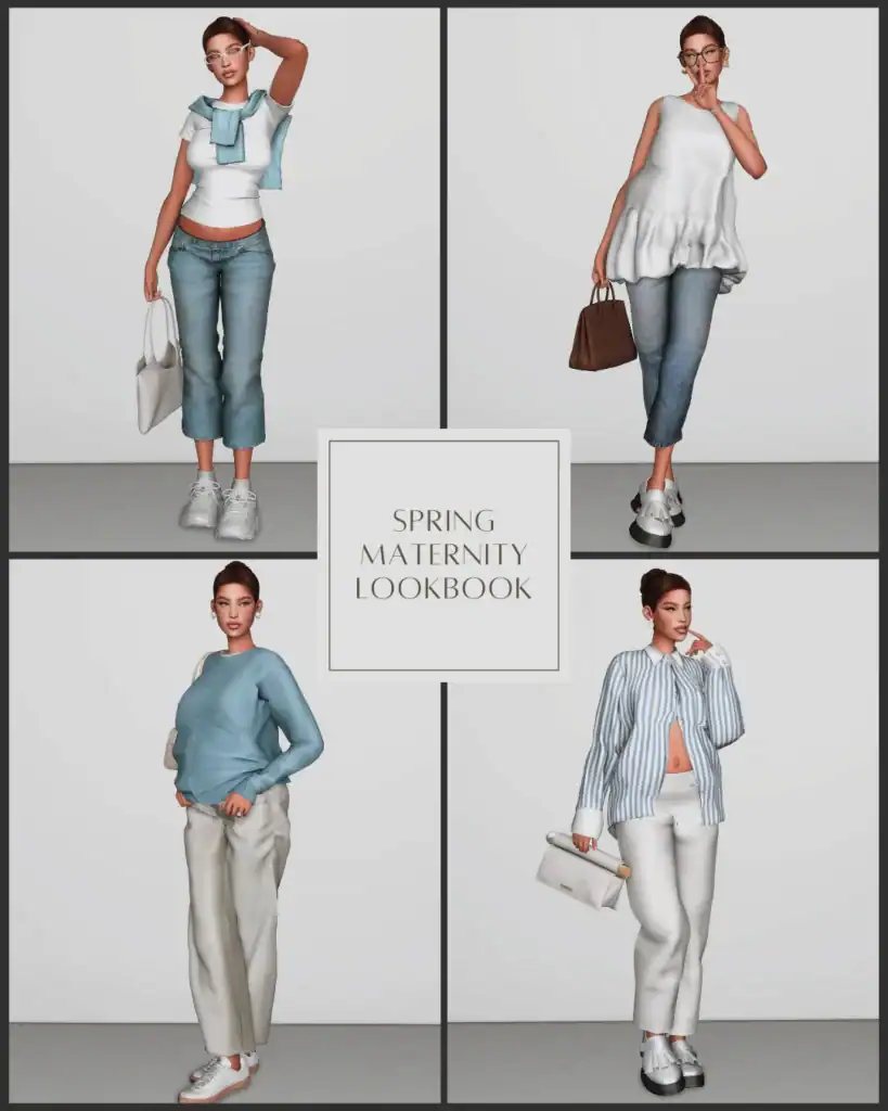 Spring Maternity Lookbook