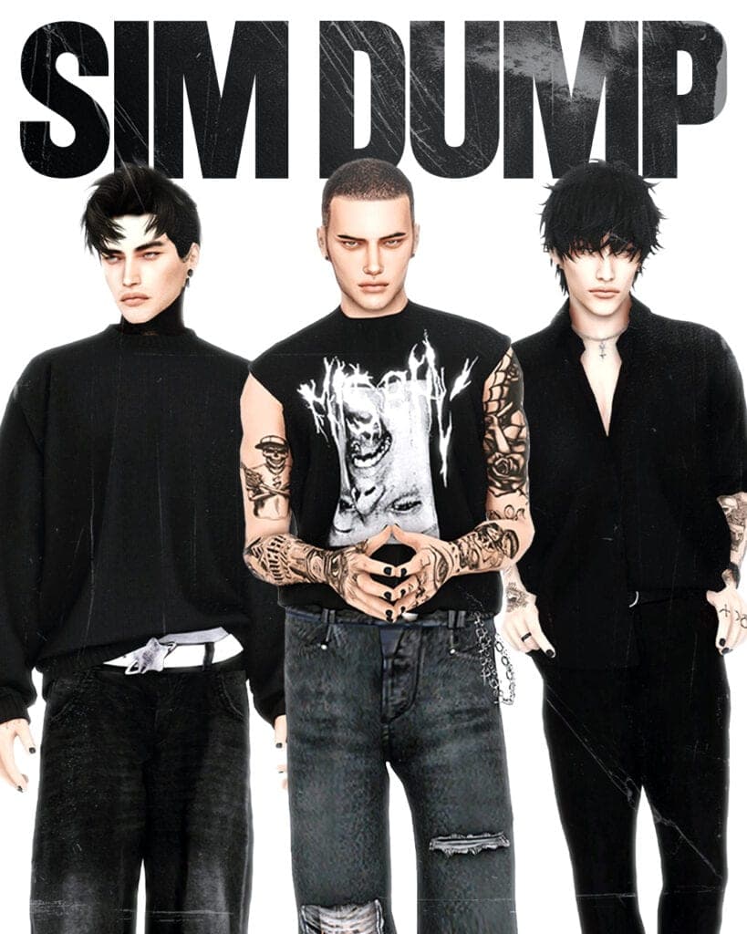 Male Sim Dump #1