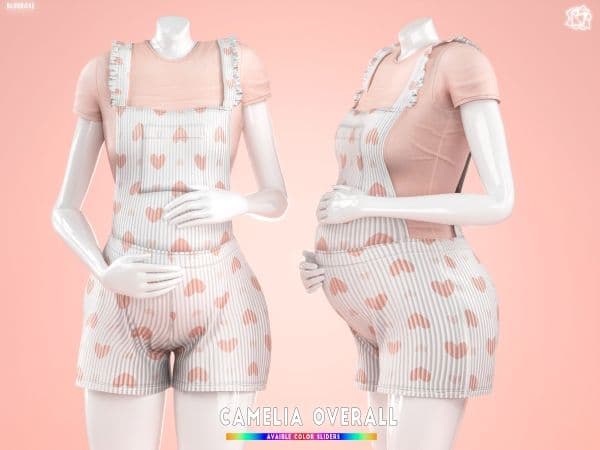 Camelia Overall Pregnant Cloth