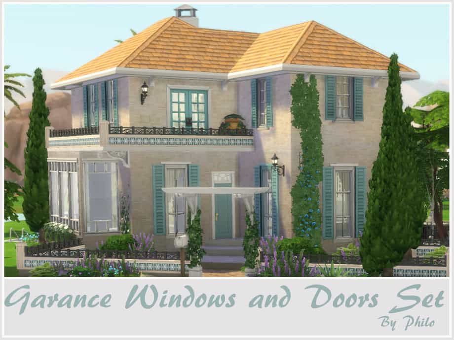 Garance Doors and Windows Set