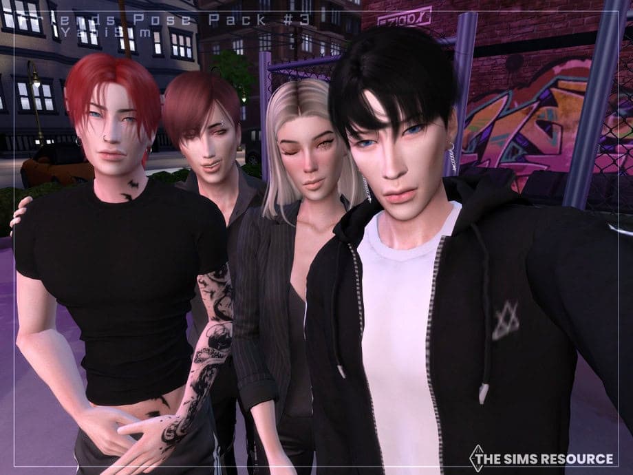 Friends #3 Pose Pack
