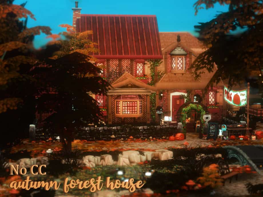 Autumn Forest House