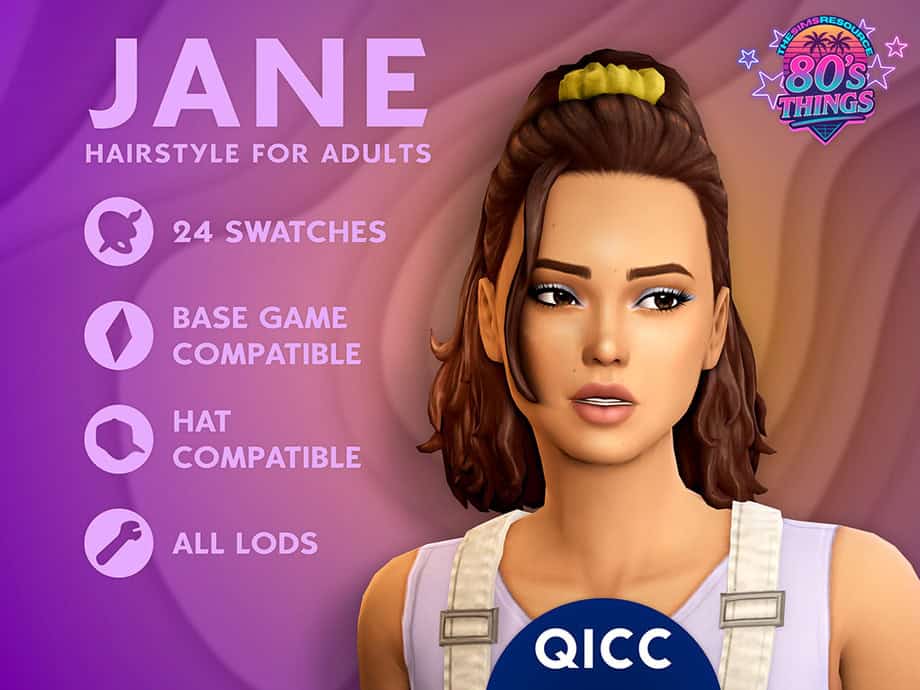 80’s Things- Jane Hair