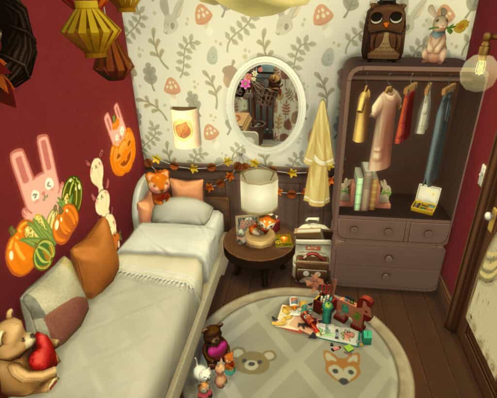 Autumnal Kids Bedroom