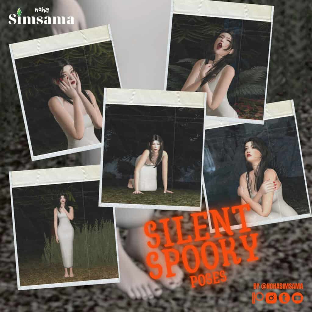 Silent Spooky Poses