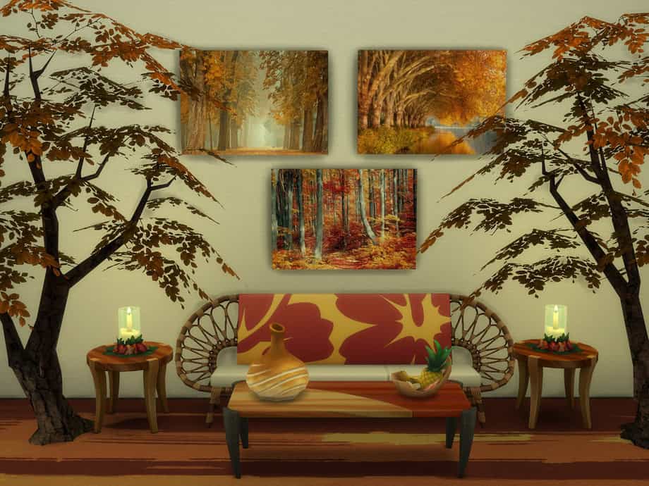 Autumn Living Room CC