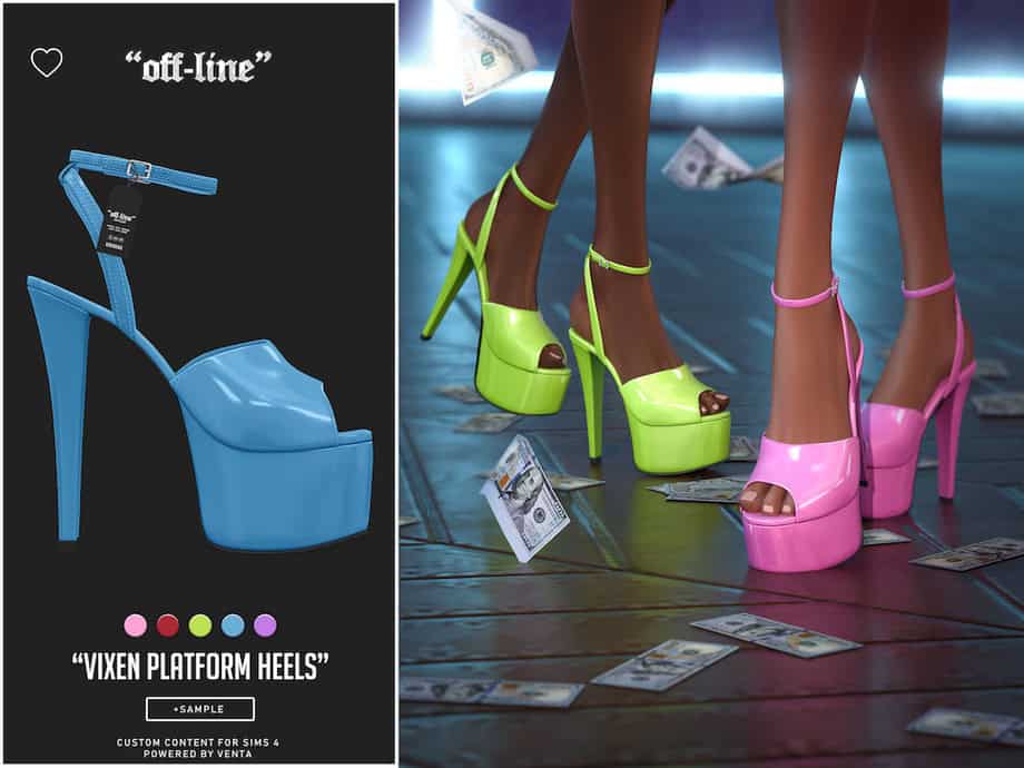 Off-Line Vixen Platform Heels