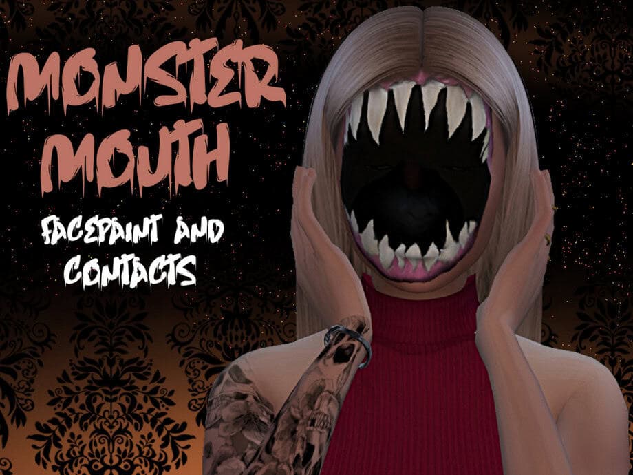 Monster Mouth Makeup