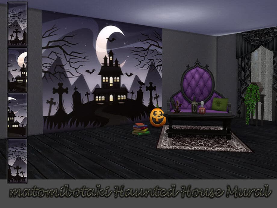 Haunted House Mural