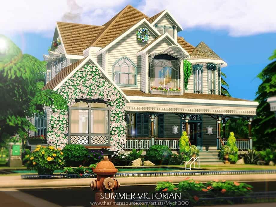 Summer Victorian House