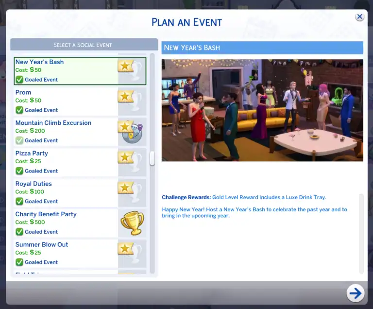 New Year’s Bash Event