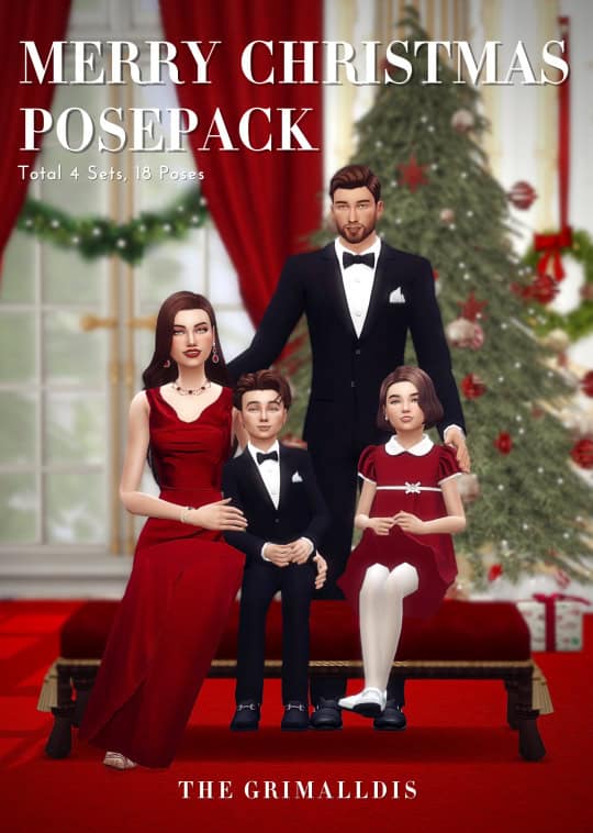 Merry Christmas Pose Pack