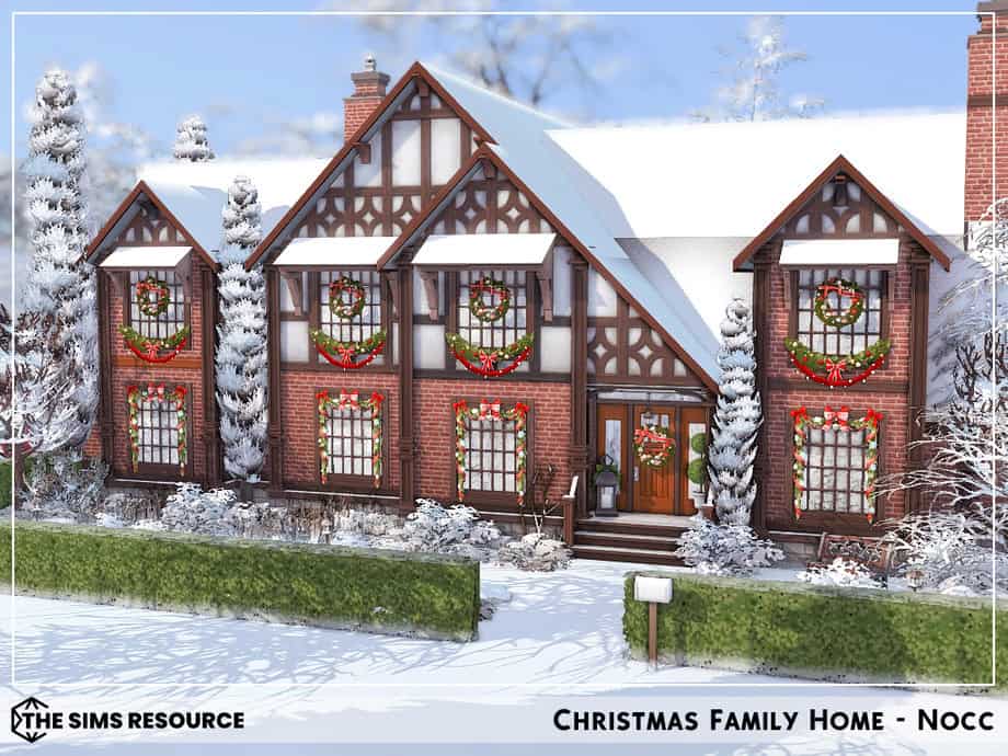 Christmas Family Home