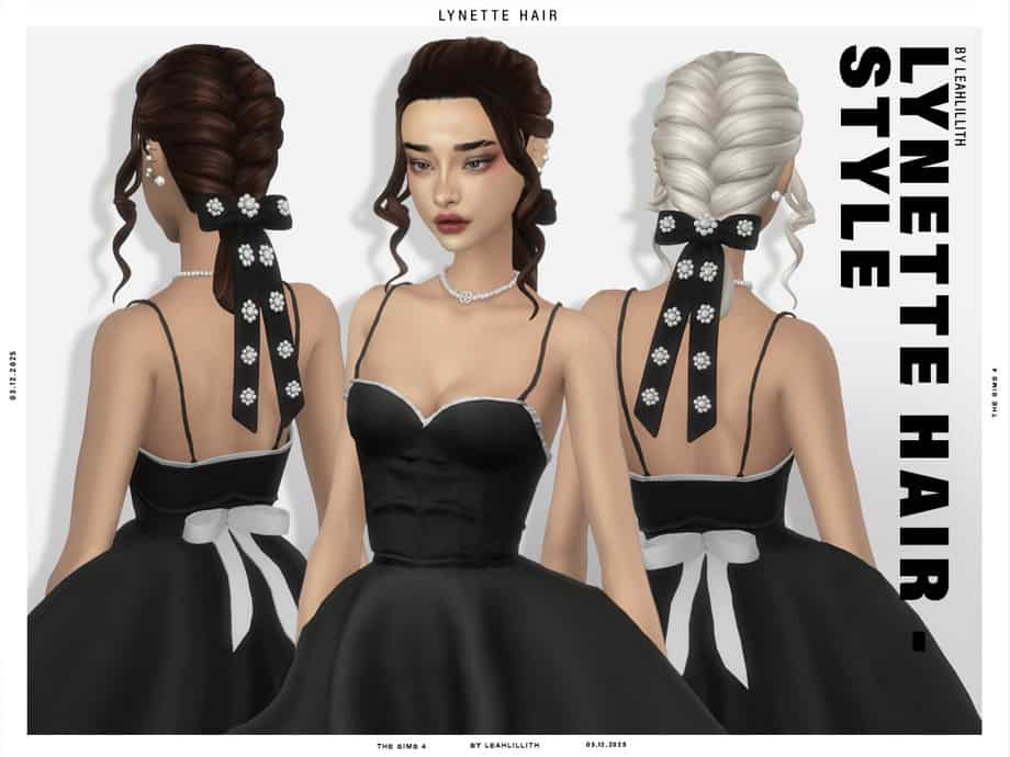 Winter Holidays Lynette Braided Bun Hairstyle