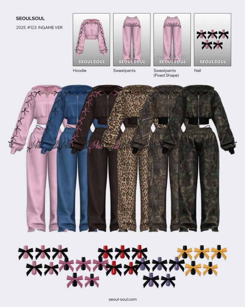 SeoulSoul Hoodie & Sweatpants Set