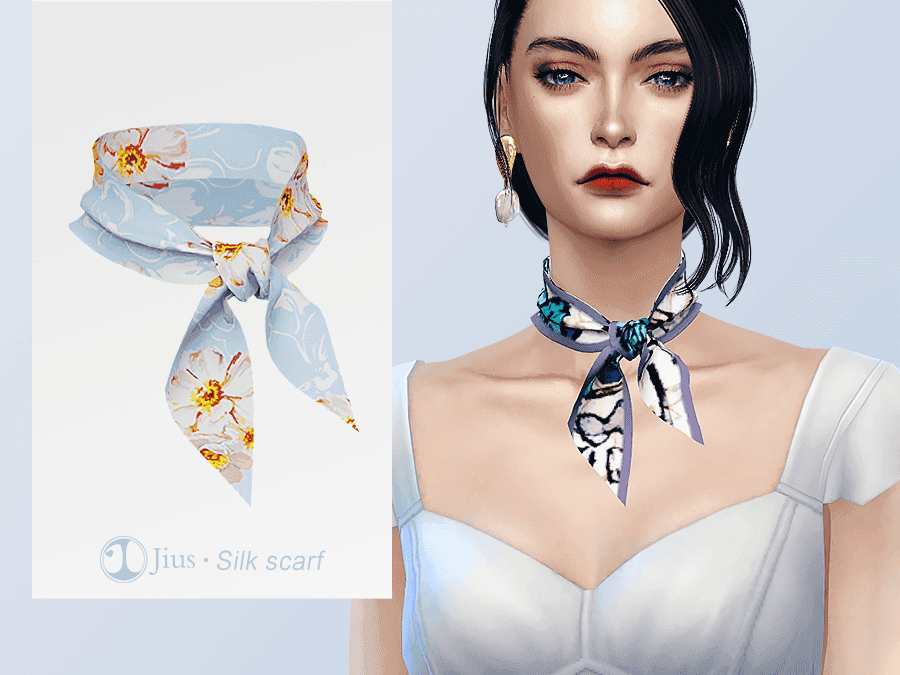 Jius Silk Scarf