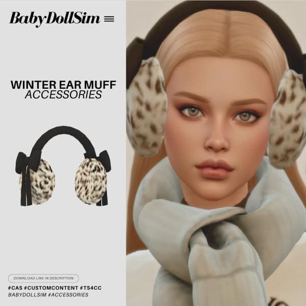 Winter Ear Muff Accessories