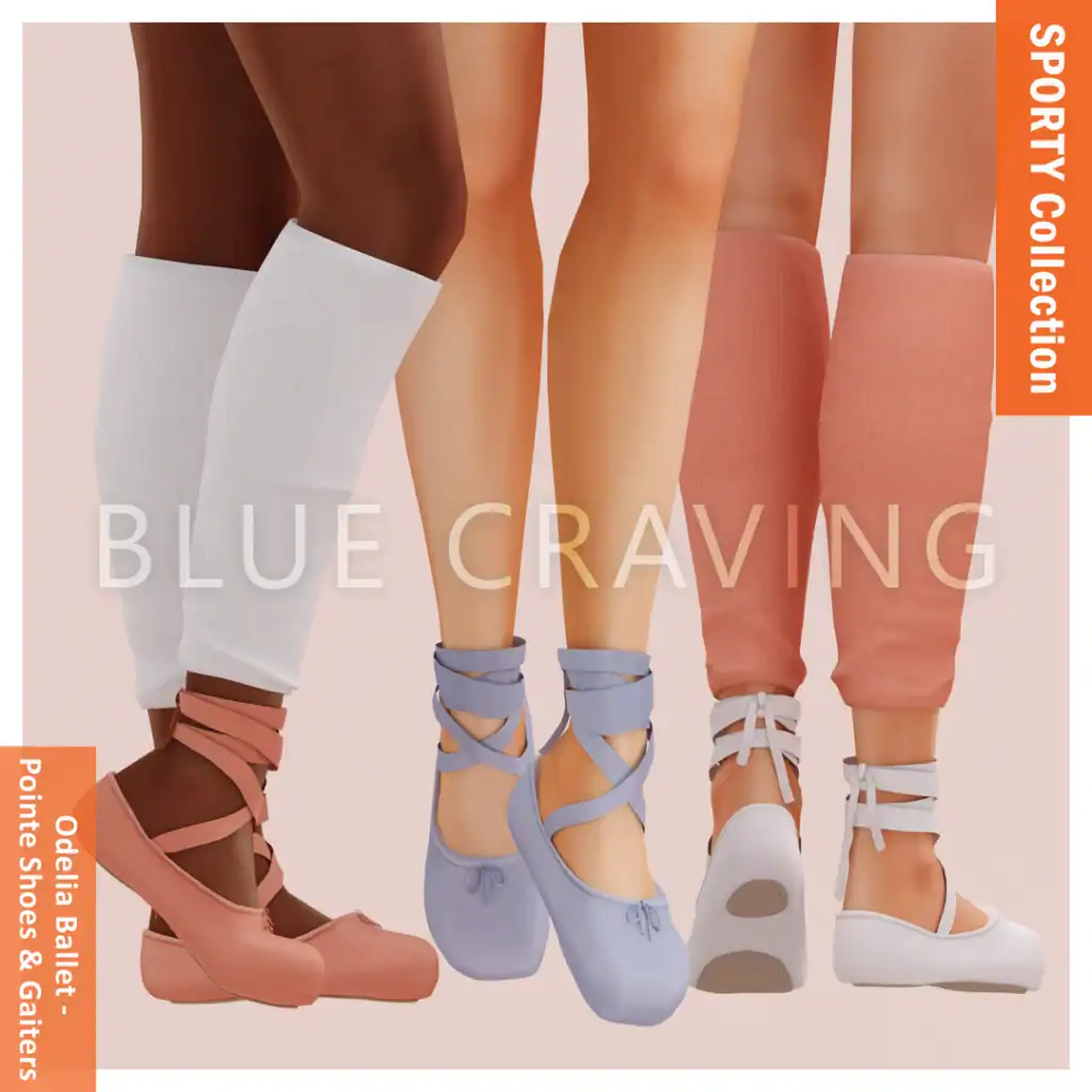Sporty Collection – Odelia Pointe Shoes & Gaiters