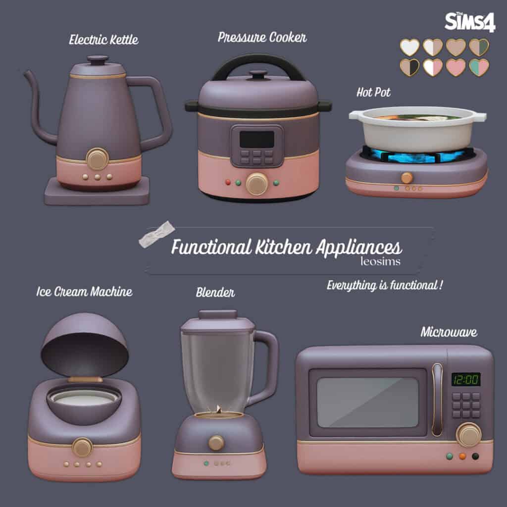 Functional Kitchen Appliances