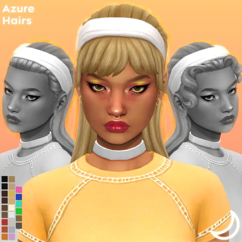 Azure Hair