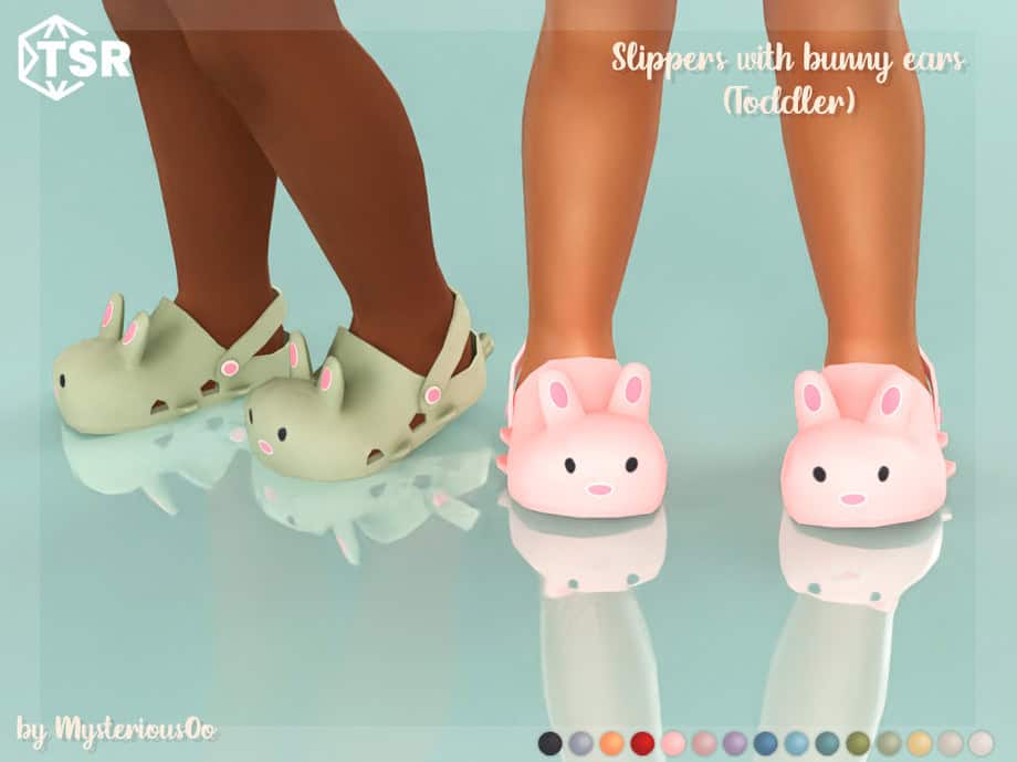 Slippers With Bunny Ears