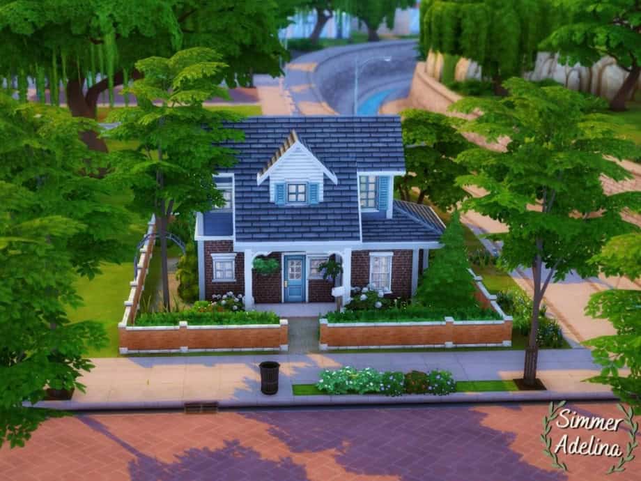 Small Blue Starter House