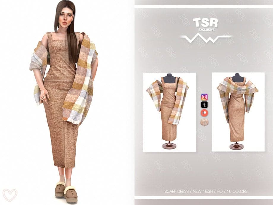 Scarf Dress