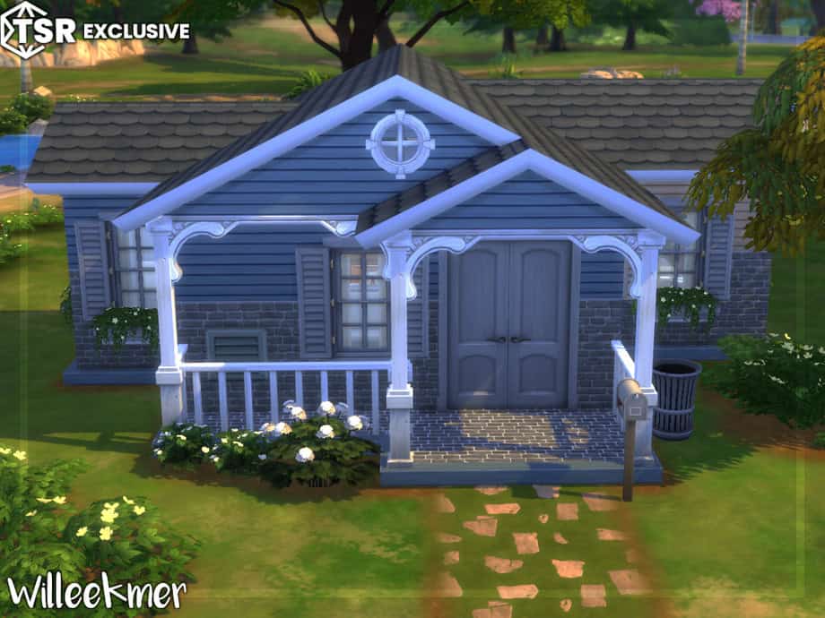 Only Blue Suburban Starter House