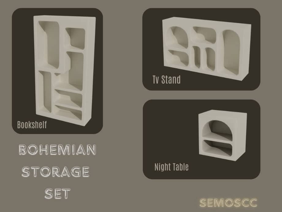 Bohemian Storage Set CC