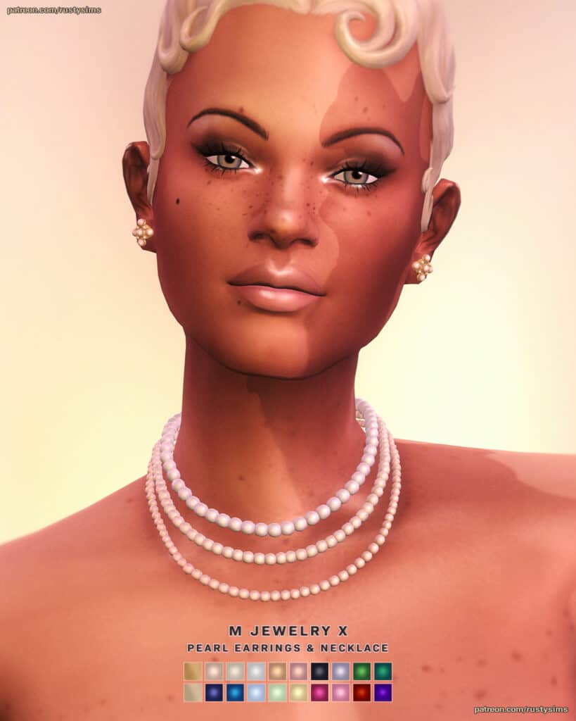 Triple Pearl Necklace