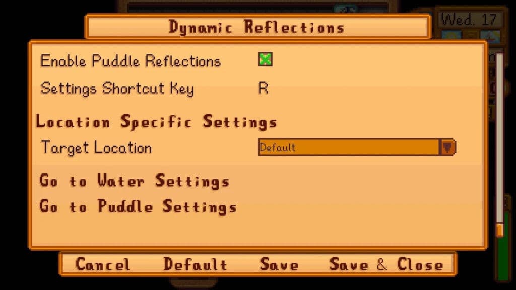 Dynamic Reflections