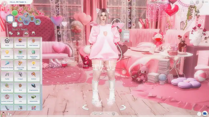Early Valentines CAS Background