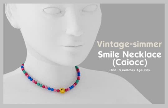 Smile Necklace for Kids