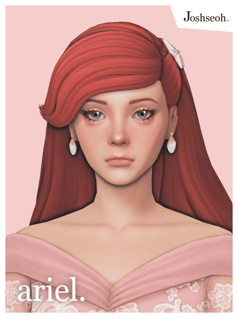 Ariel Hair – Wreck-It Ralph Version