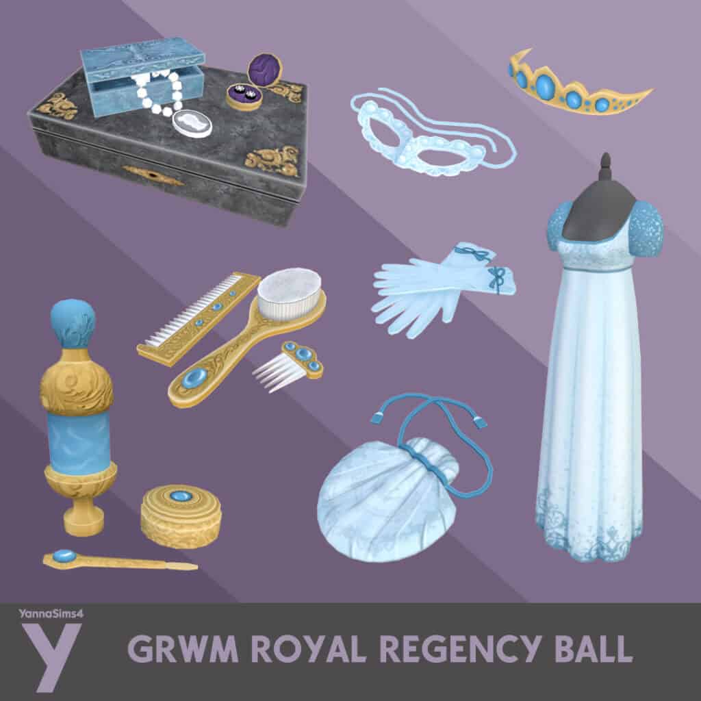 GRWM Royal Regency Ball Set
