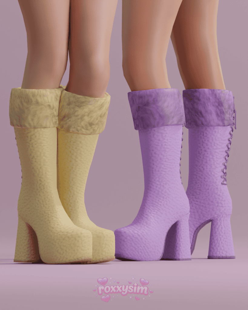 Bratz Doll Platform Boots