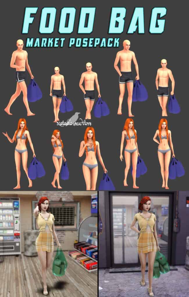 Food Bag – Market Pose Pack