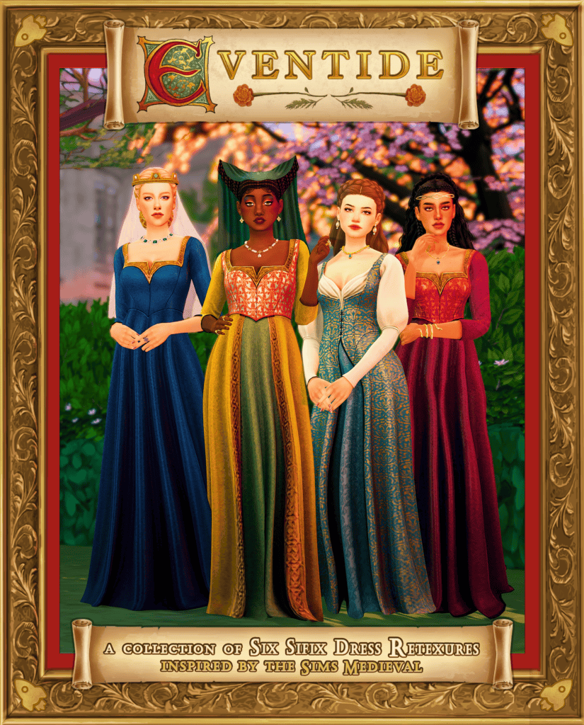 Eventide – Six Medieval Dress Retextures