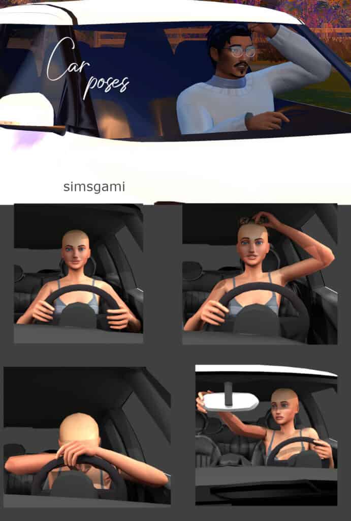 Advent Calendar Car Poses