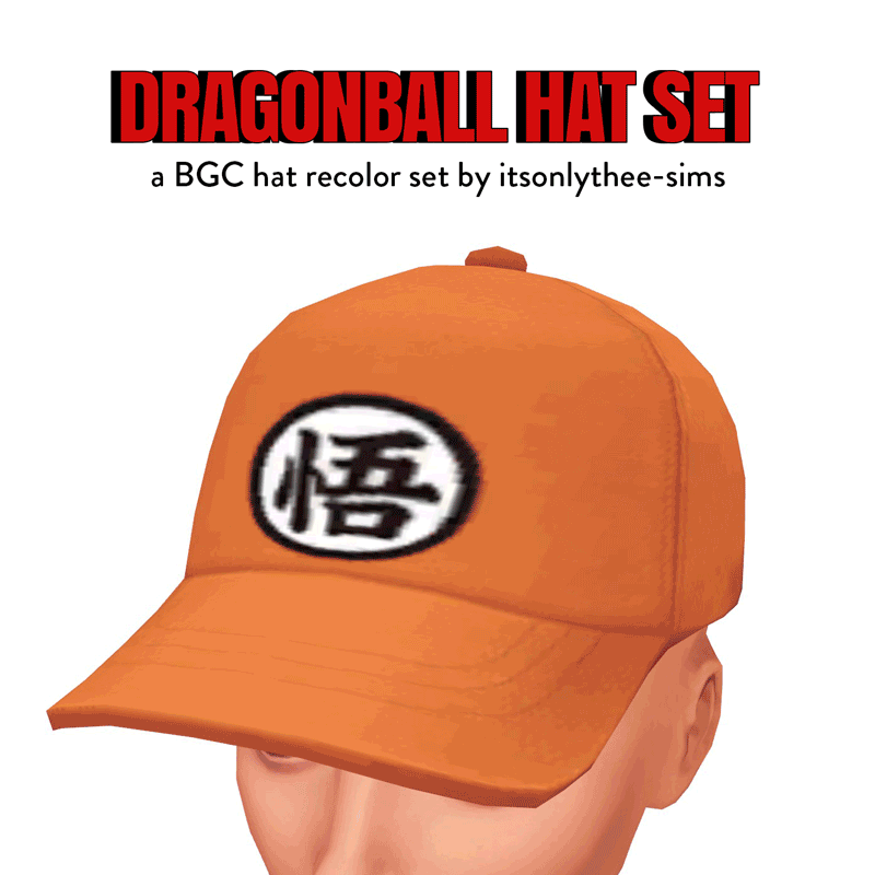 Dragonball Hat Set