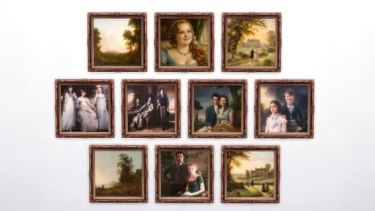 Bridgerton Oil Painting CC