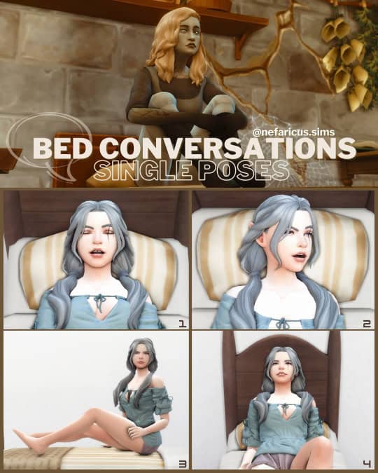 Bed Conversations – Single Pose Pack
