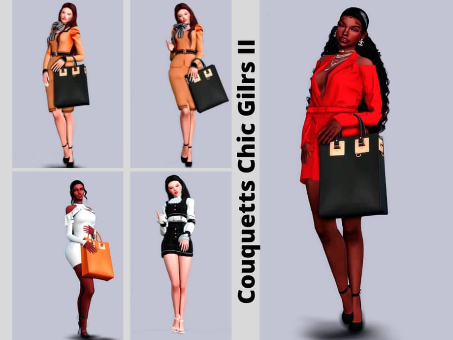 Chic Girls II PosePack