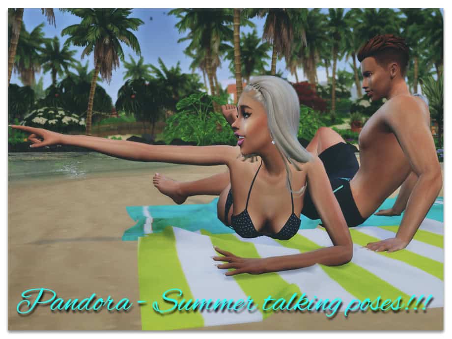 Summer Talking Poses