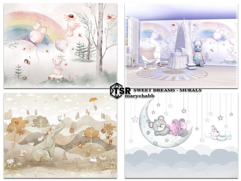 Sweet Dreams Murals for Kids